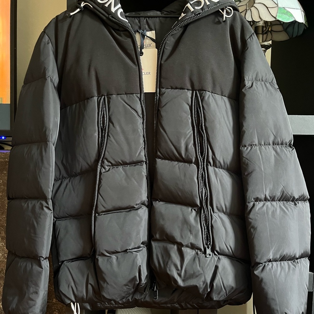 Moncler Black Puffer Jacket
